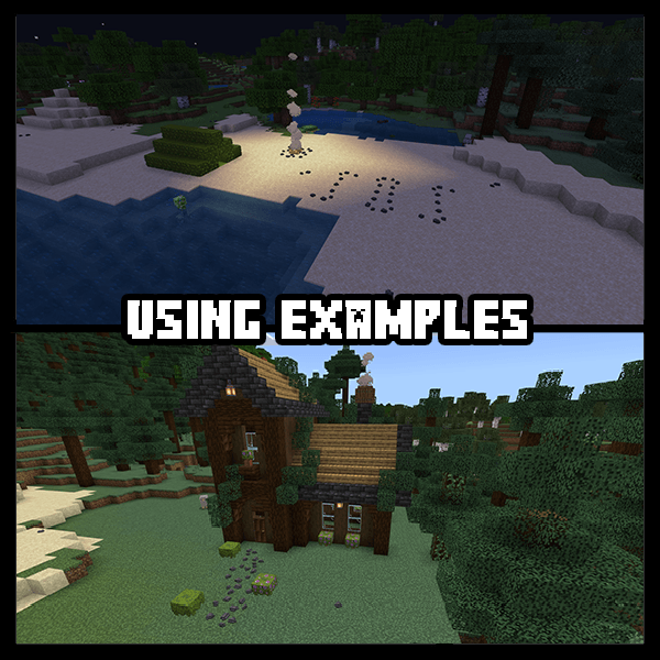 Demonstration of examples