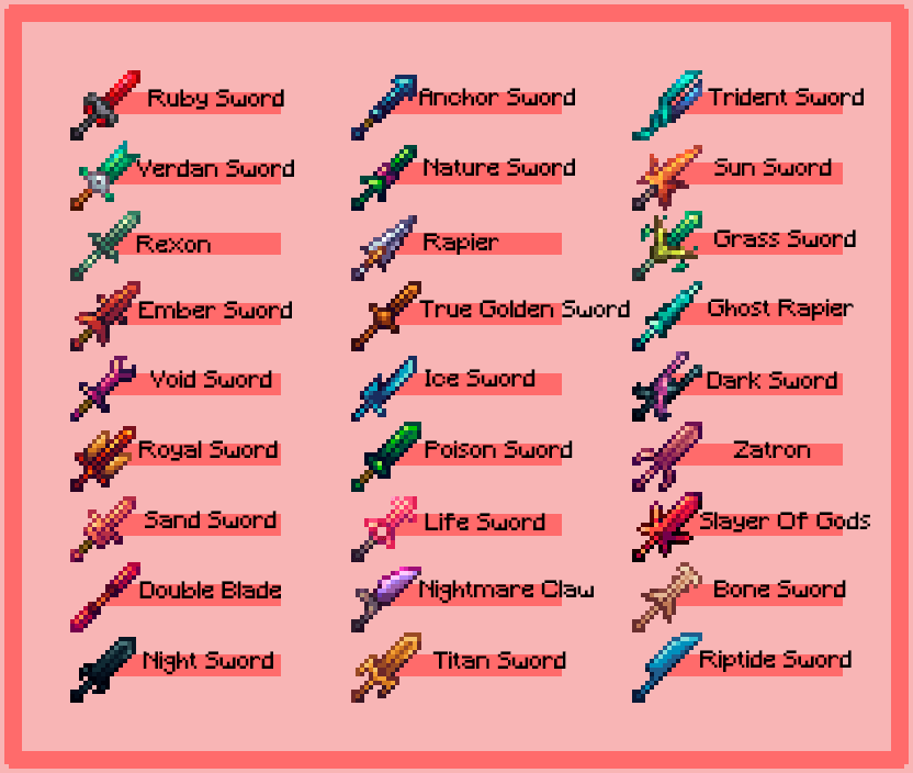 Unique Swords - Minecraft Resource Packs - CurseForge