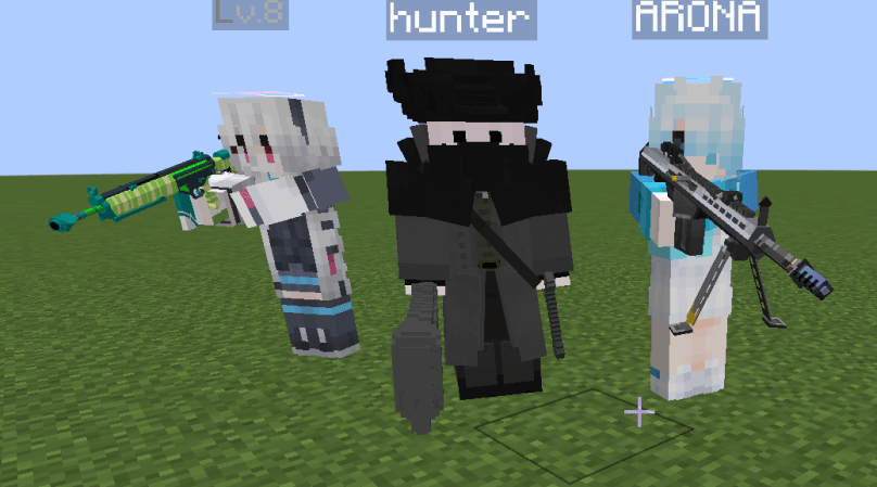 **Customized Simple Enemy** **Note:** I am **not** the creator of the skins, equipment, or guns used by this example.