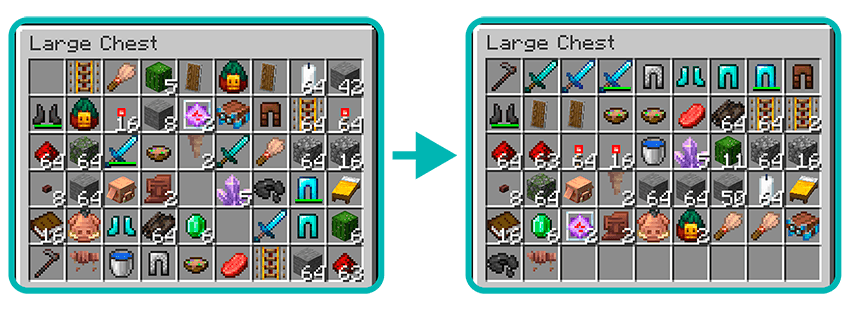 Sorting screenshot