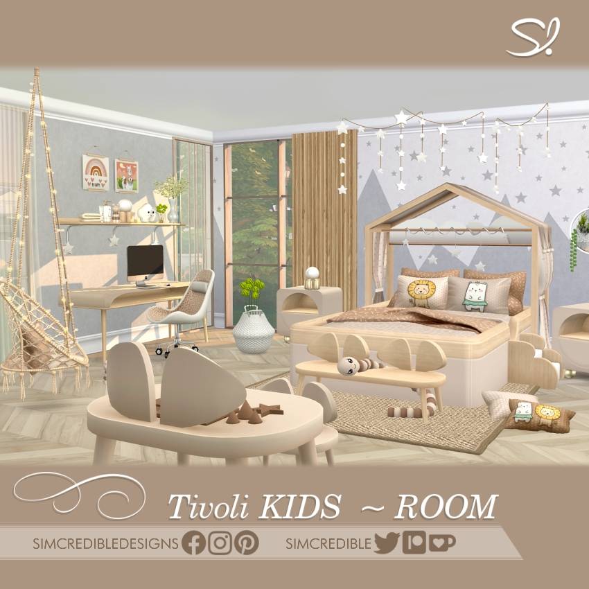 Tivoli Kids -Room 🧒🏿🧒🏼🧒🏽 - The Sims 4 Rooms / Lots - CurseForge