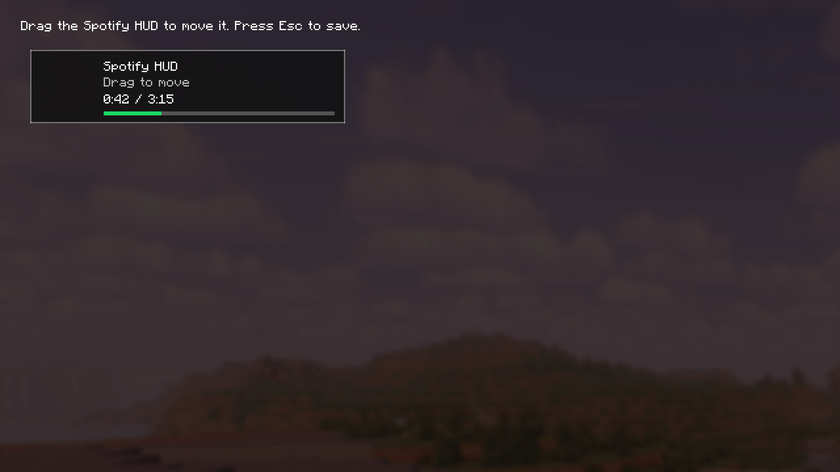 In-game hud editor