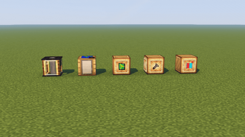 All Added Items/Blocks