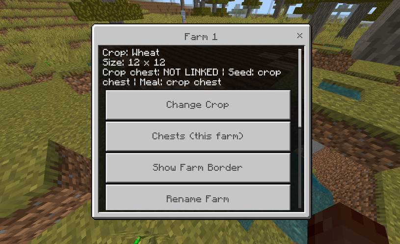 Farm Worker Robot — the robot that farms for you — Minecraft Bedrock addon, screenshot 15