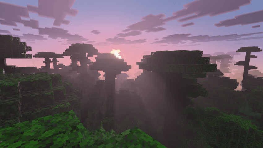 Sakura sky - Minecraft Bedrock Texture Packs - CurseForge