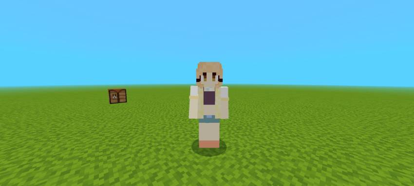 Image of the trader NPC Rin Shibasaki