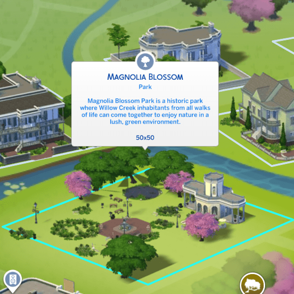 venue lot tooltip