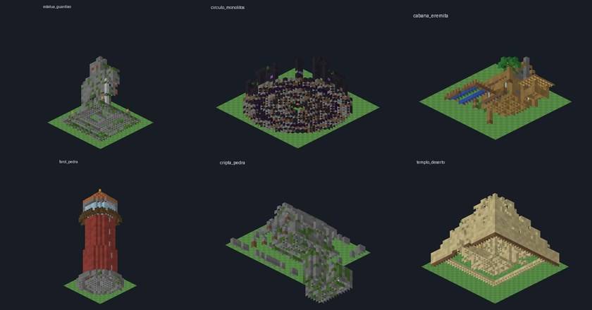 World Structures — Minecraft Bedrock addon, screenshot 3