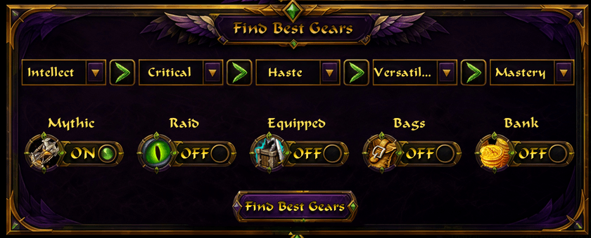 Find Best Gear