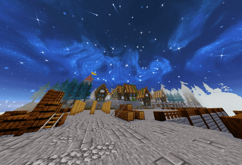 Blistax — Minecraft Bedrock texture pack, screenshot 1