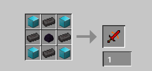 Crafting for the sword (very op so it is fair)