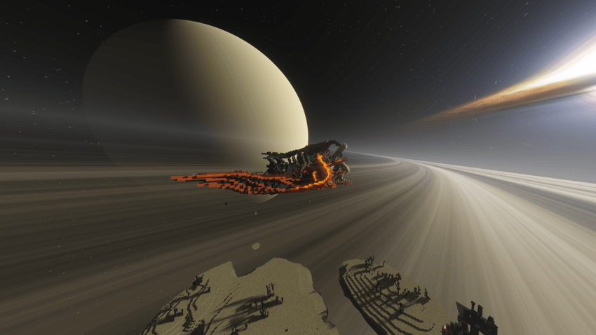 Mysterious ship in the End...