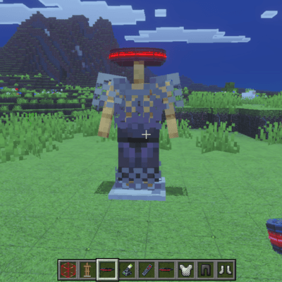 Burning Vision — Minecraft Bedrock addon, screenshot 1