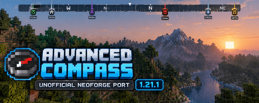 Advanced Compass - Unofficial Port - Minecraft Mods - CurseForge