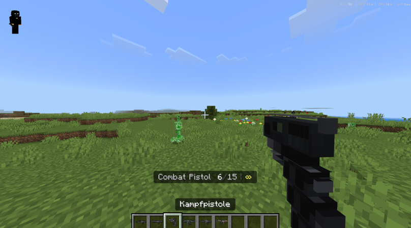 PVP Guns — Minecraft Bedrock addon, screenshot 3