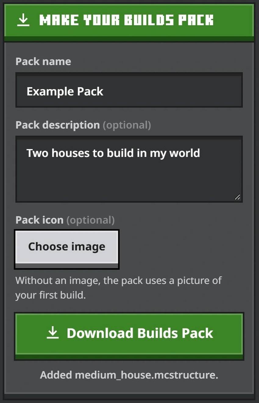 Download Builds Pack