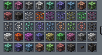 Example of texture element replacement