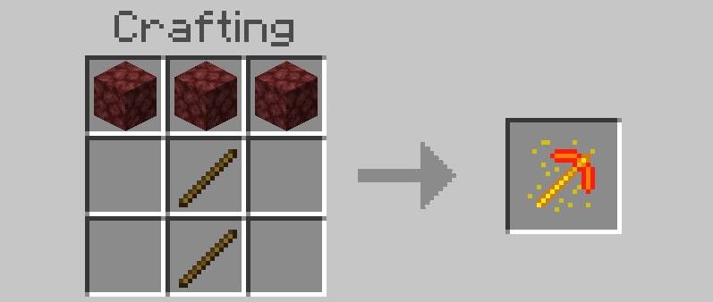 Nether pickaxe