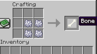 The crafting recipe