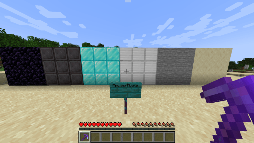 Mine Blocks Minigame