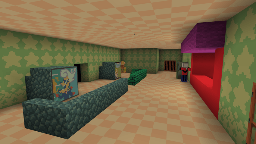 Deltarune Textures — Minecraft Bedrock texture pack, screenshot 1