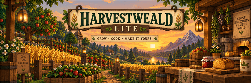 Harvestweald Lite — grow, cook, make it yours
