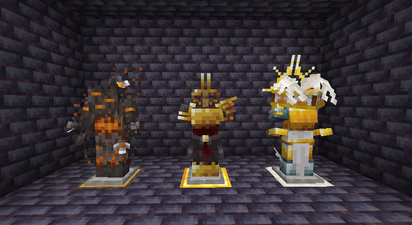 3 Armor Sets