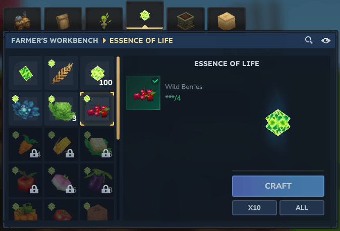 Low-Tier Farmer's Workbench