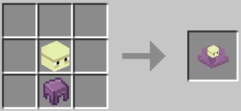 Craft Shulker Shell Extensive Mob Heads - Minecraft Bedrock Addons - CurseForge