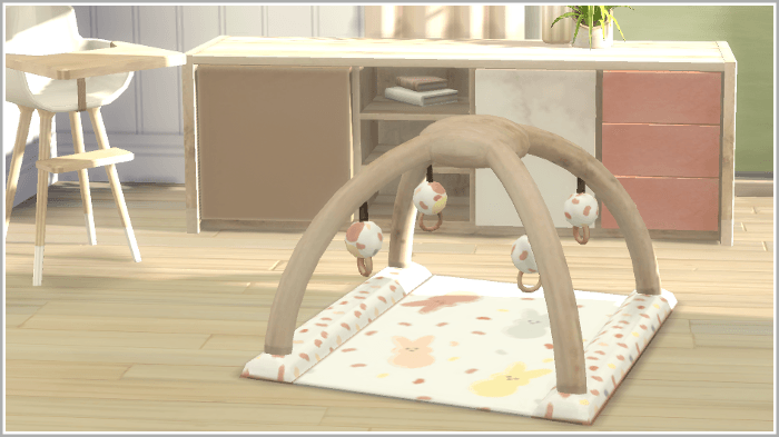 Boho Bunnies Baby Playmat - The Sims 4 Build / Buy - CurseForge