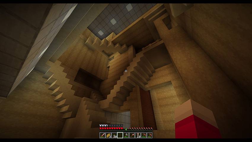 In case of emergency, use stairs.