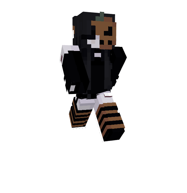 Scoopy scary skeleton — Minecraft Bedrock skin, screenshot 6