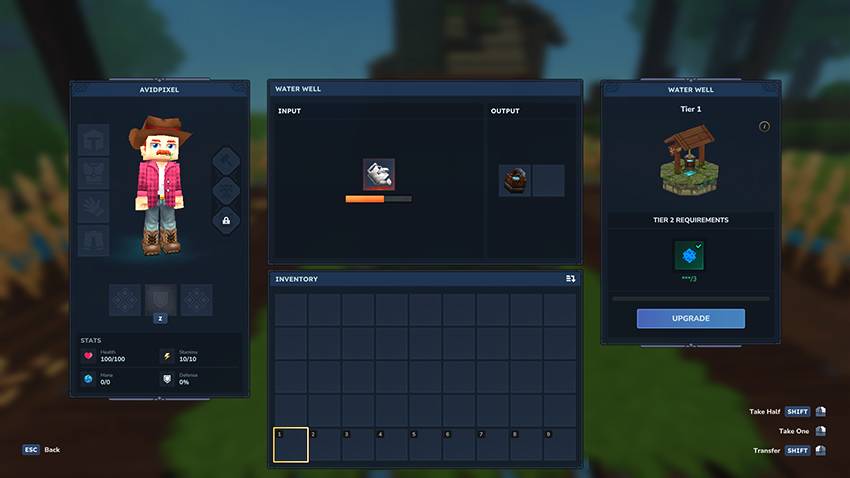 Infinite Water Well - Fill Watering Can