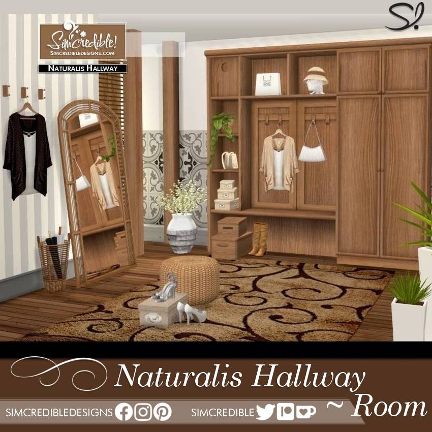 Naturalis Hallway -Room 👜 - The Sims 4 Rooms / Lots - CurseForge