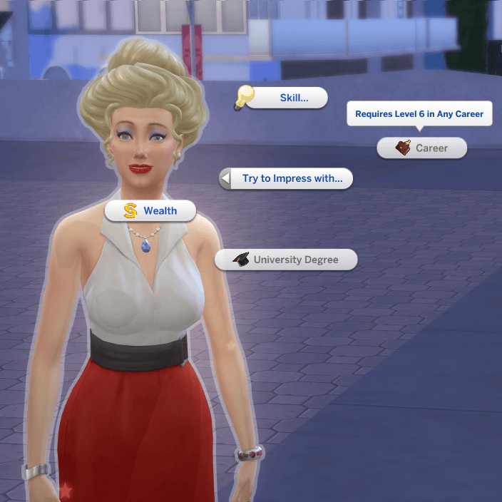 Try to Impress with social menu