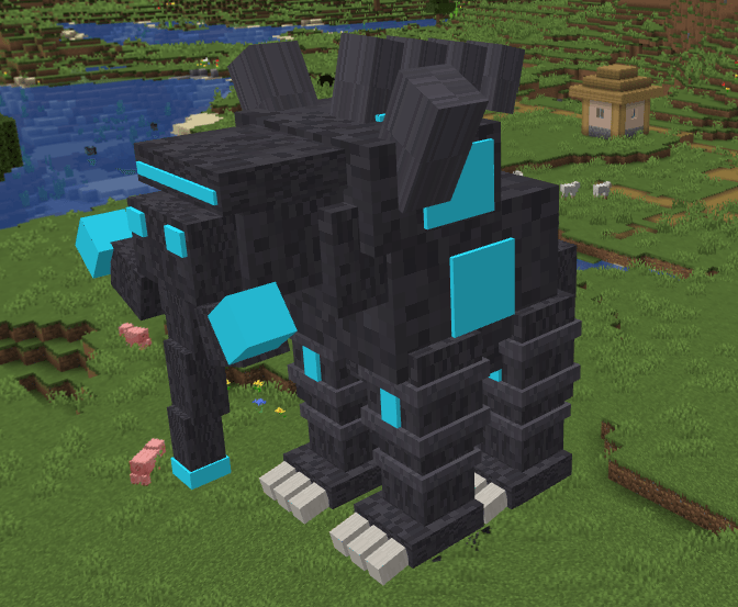 Cragbeast mob from MineshareIO's Random Stuff mod for Java Minecraft 1.20.1