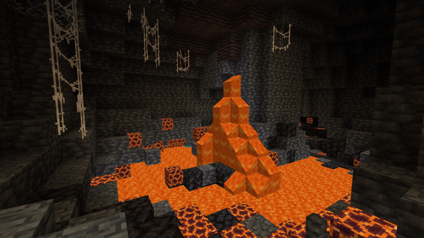 Where there is lava there are always diamonds!
