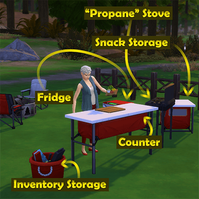 Camp set up 1