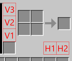 Allowed item positions