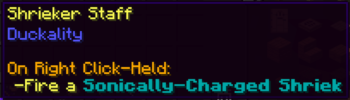 shriek desc