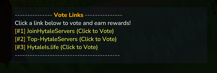 JHS-Votifier Chat Message