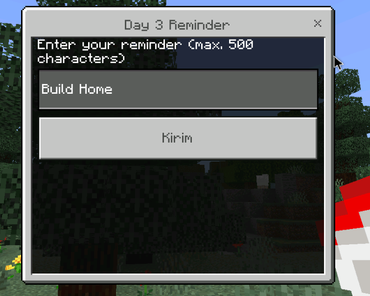 Calender Survival — Minecraft Bedrock addon, screenshot 5