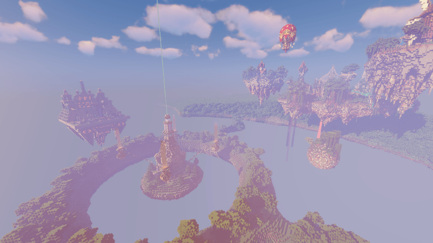 Fantasy SkyIsland Minecraft Map