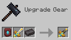 Netherite Excalibur Crafting