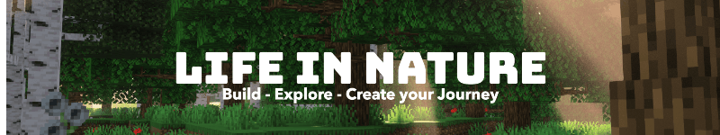 Logo Banner - Life in Nature_Build-Explore-Create your own Journey