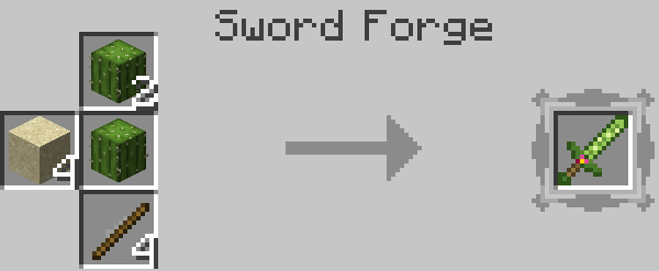 Cactus Sword Recipe