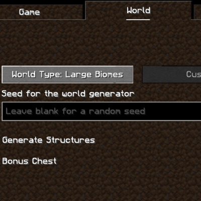 World Settings