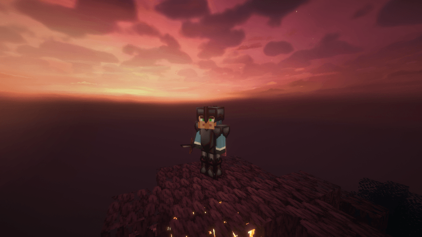 Armor in the night sky