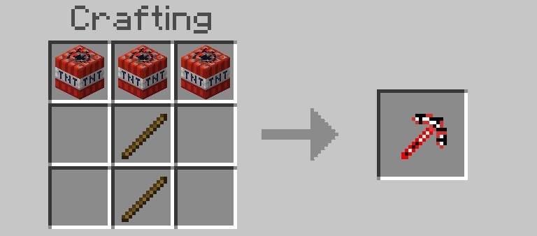 Tnt pickaxe