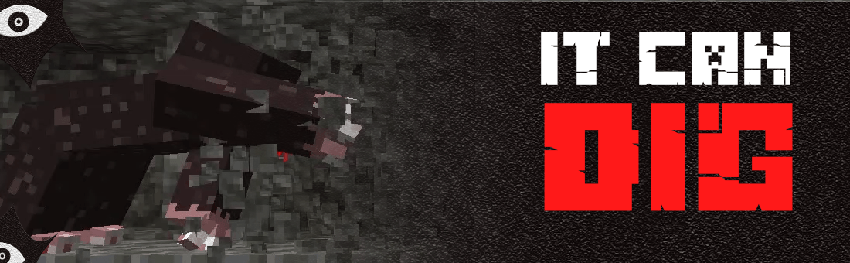 MoleMan is digging